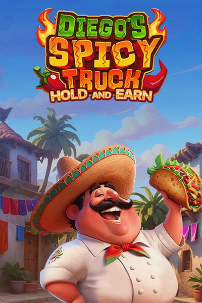 Cover des Slots Diego's Spicy Truck in der Lobby von Cleobetra Casino